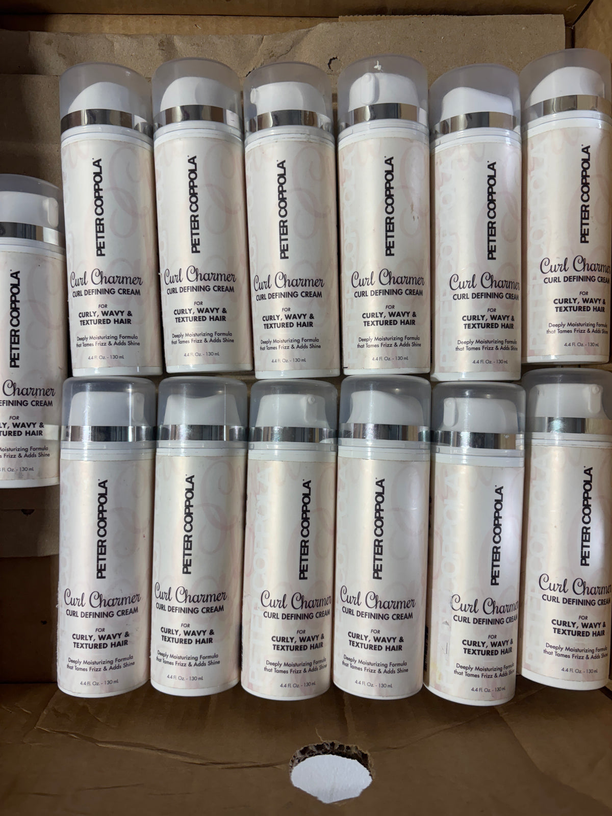 Peter Coppola Curl Charmer Curl Defining Cream Bulk Reseller Lot | Premium Salon Hair Care Styling Box (13 Pcs)