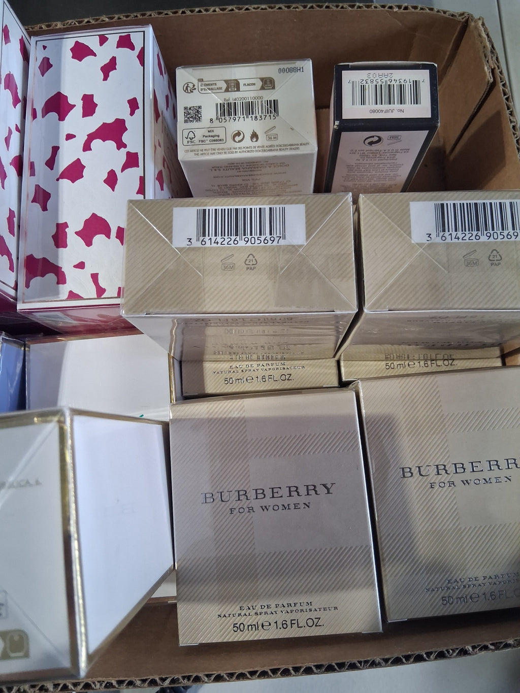 Luxury Designer Perfume Premium Variety Mix Lot | Dolce & Gabbana, Good Girl, Burberry, Angel & More Bulk Reseller Box (23 Pcs)