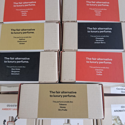 Dossier Luxury Inspired Perfume & Cologne Mixed Lot | Premium Designer Inspired Fragrance Bulk Reseller Box (51 Pcs)