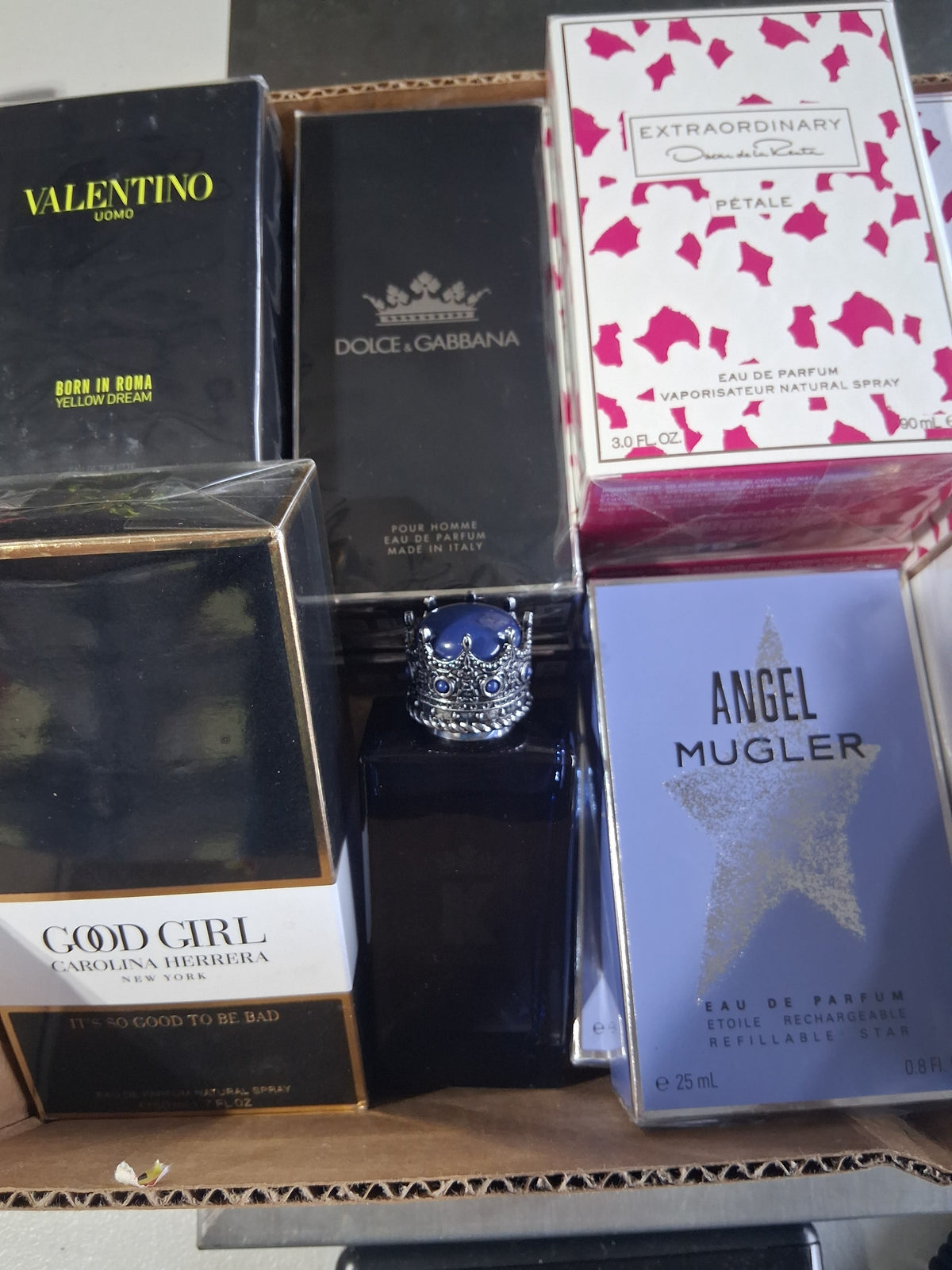 Luxury Designer Perfume Premium Variety Mix Lot | Dolce & Gabbana, Good Girl, Burberry, Angel & More Bulk Reseller Box (23 Pcs)