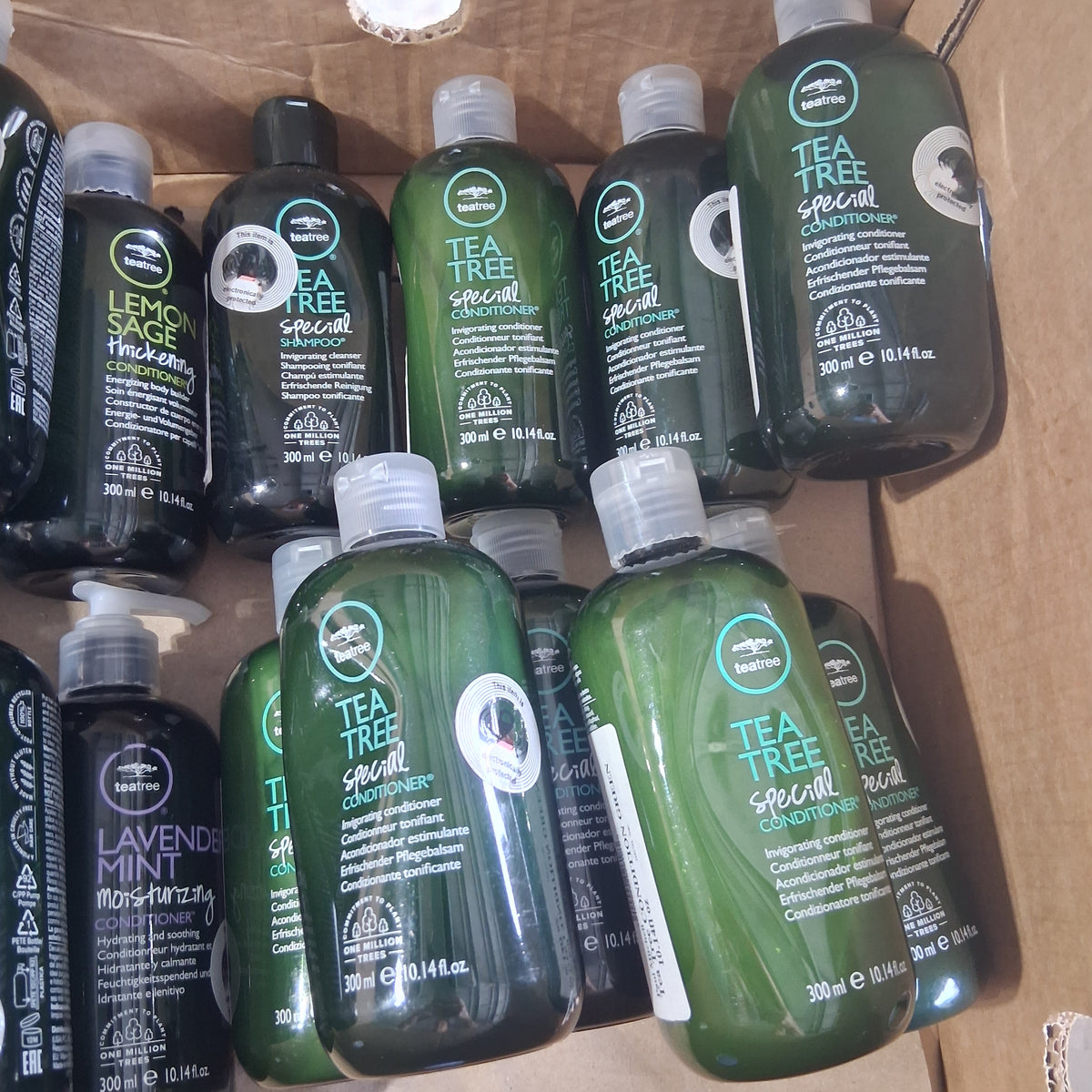 Paul Mitchell Tea Tree Special, Lavender Mint & Lemon Sage Shampoo & Conditioner Mix Lot | Premium Salon Hair Care Box, 10.14 Fl Oz (23 Pcs)