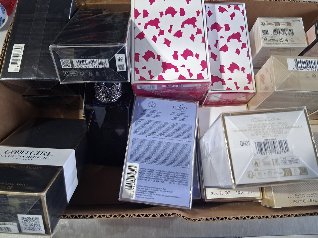 Luxury Designer Perfume Premium Variety Mix Lot | Dolce & Gabbana, Good Girl, Burberry, Angel & More Bulk Reseller Box (23 Pcs)