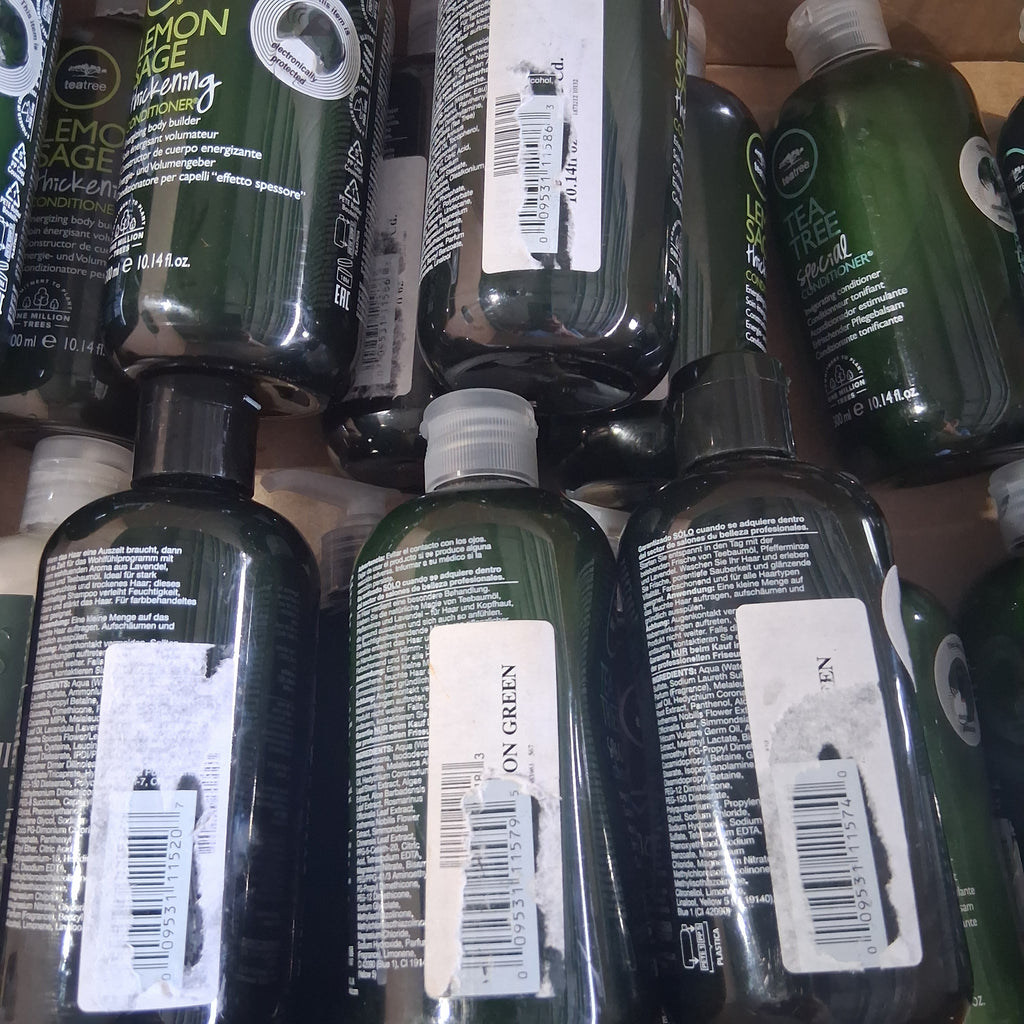 Paul Mitchell Tea Tree Special, Lavender Mint & Lemon Sage Shampoo & Conditioner Mix Lot | Premium Salon Hair Care Box, 10.14 Fl Oz (23 Pcs)