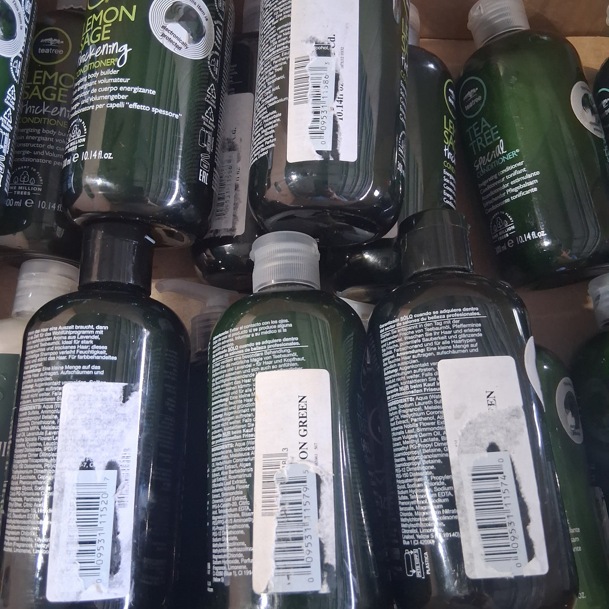Paul Mitchell Tea Tree Special, Lavender Mint & Lemon Sage Shampoo & Conditioner Mix Lot | Premium Salon Hair Care Box, 10.14 Fl Oz (23 Pcs)